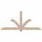 Ekena Millwork Redmond Smooth Timber Gable Bracket, Douglas Fir, 96"W x 44"H x 5 1/2"D x 5 1/2"F, 11/12 Pitch GBW096X44X0606RED00SDF - alternate 1
